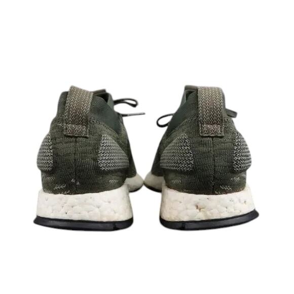 Adidas Shoes Mens 7.5 Athletic Sneakers PureBoost RBL Base Green Running Active - Picture 3 of 12